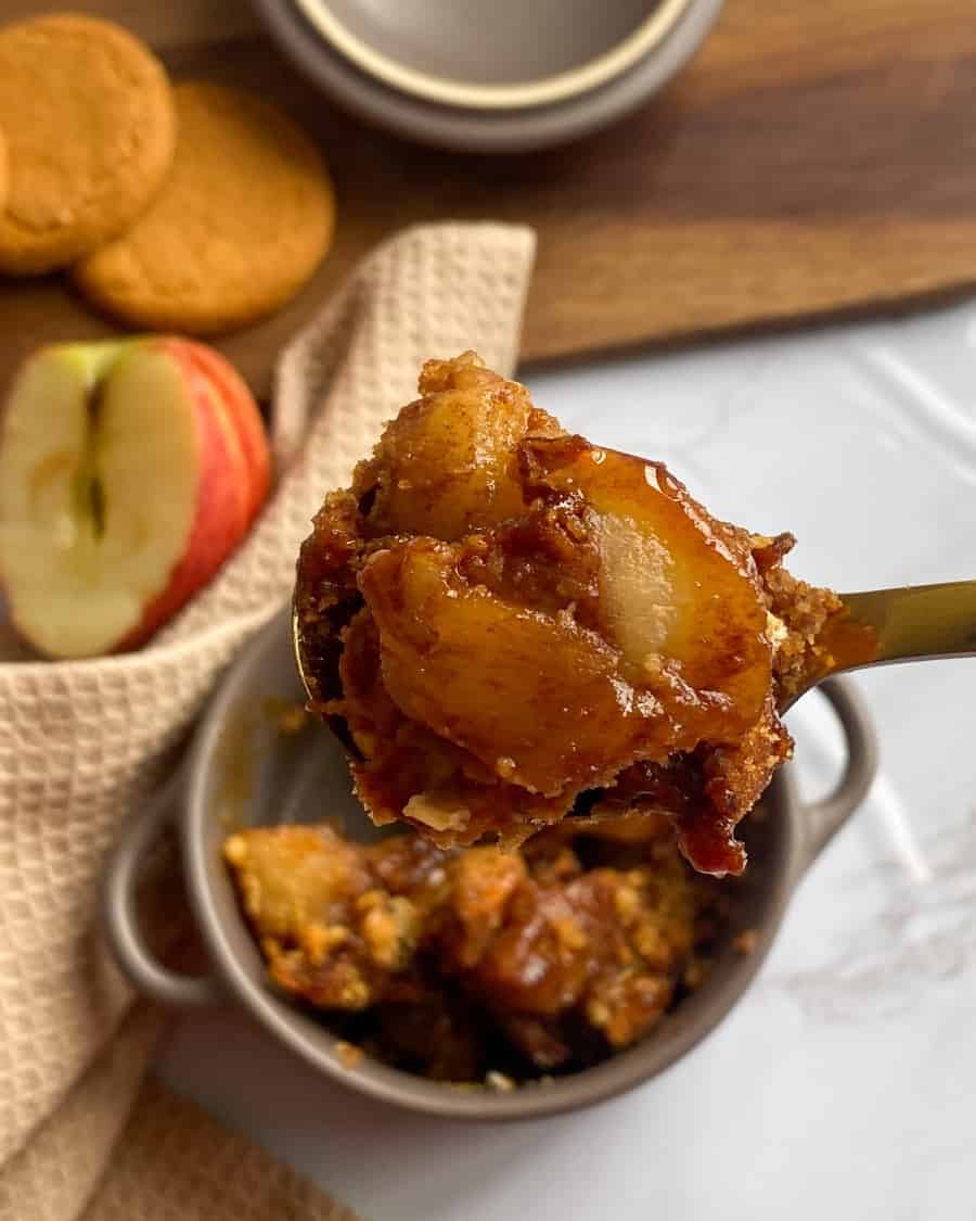 LOW CALORIE APPLE CRUMBLE PIE visual data 2