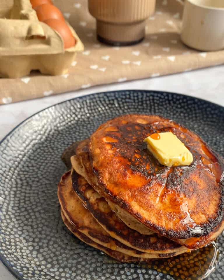 The ultimate low calorie pancakes – high protein