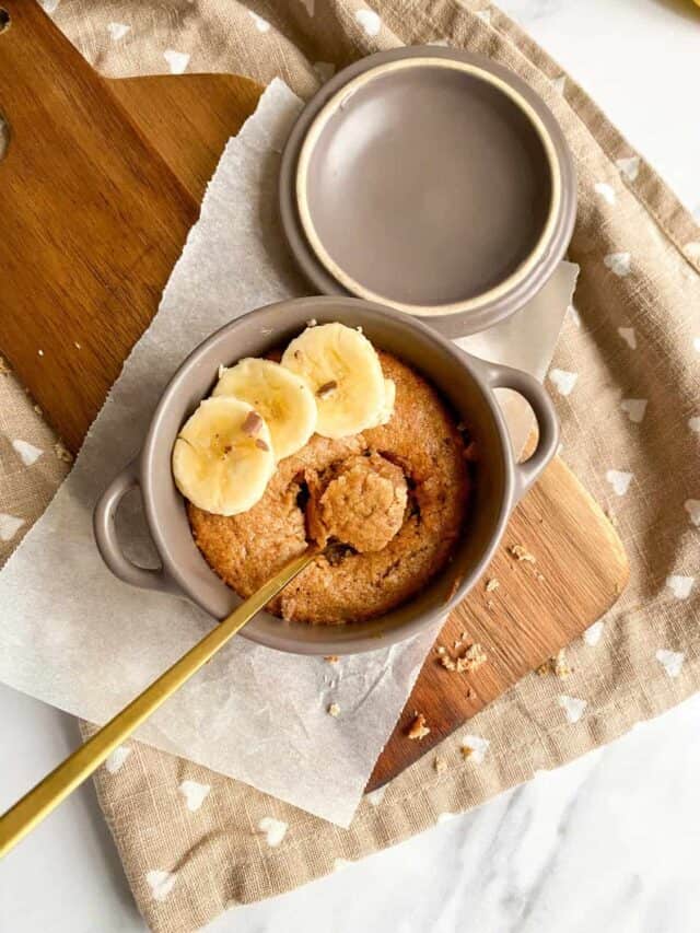 150 calorie banana bread for one
