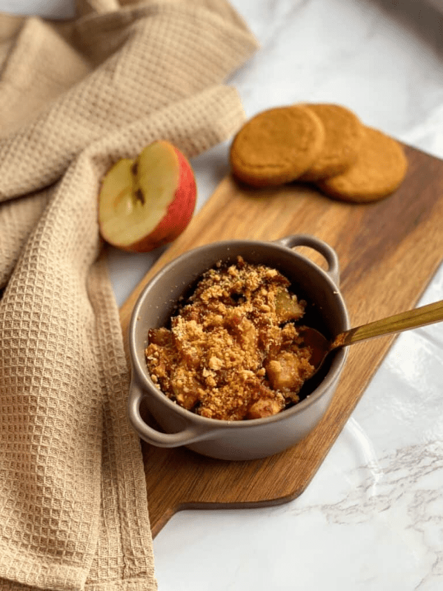 63 Calorie Apple Crumble