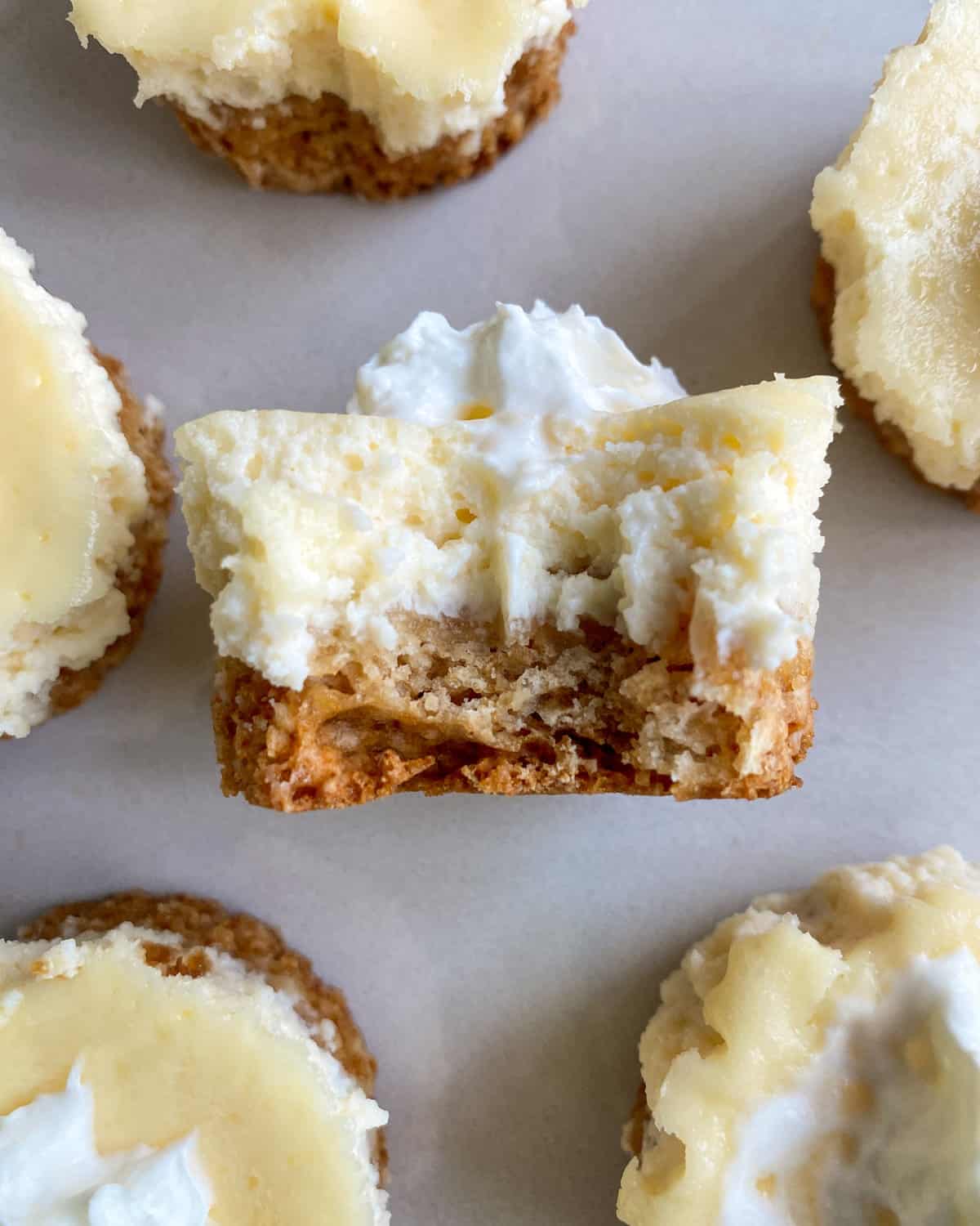The best low calorie mini New York cheesecakes