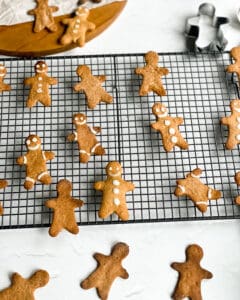 low calorie gingerbread men