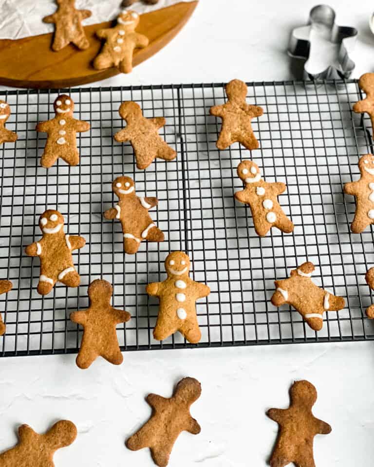 The best low calorie gingerbread men cookies