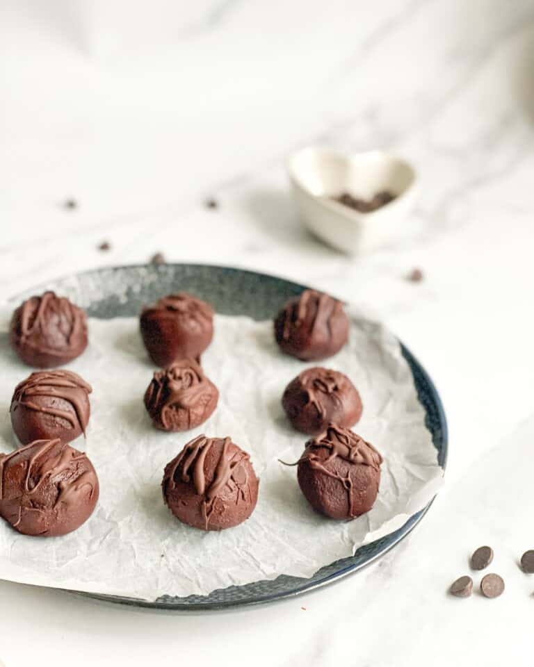 The best low calorie brownie truffles