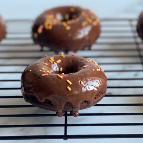 low calorie chocolate donuts