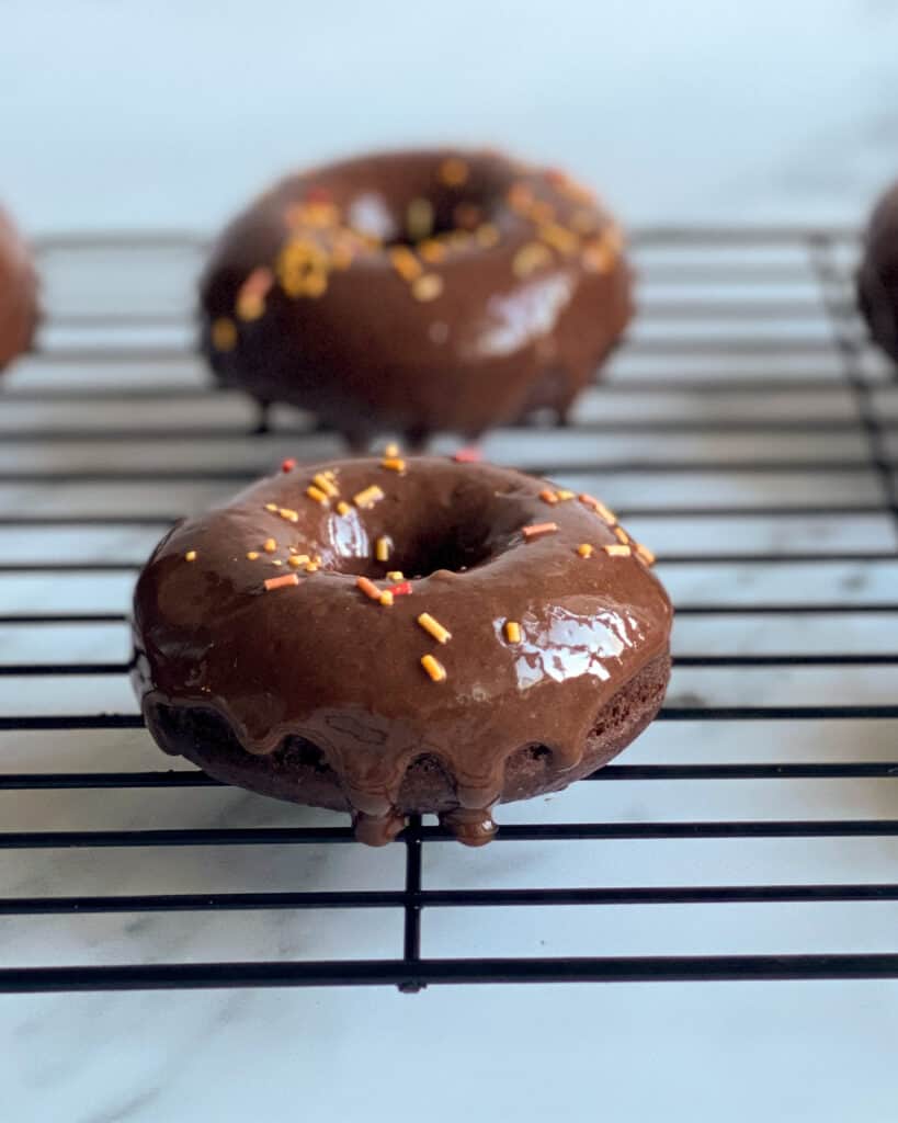 low calorie chocolate donuts