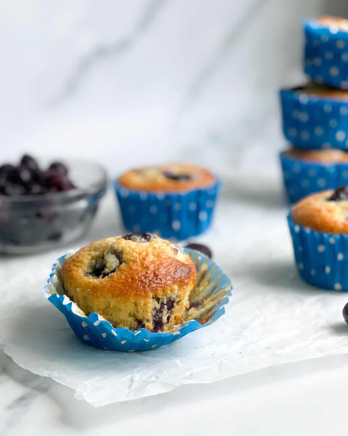 The best low calorie blueberry muffins