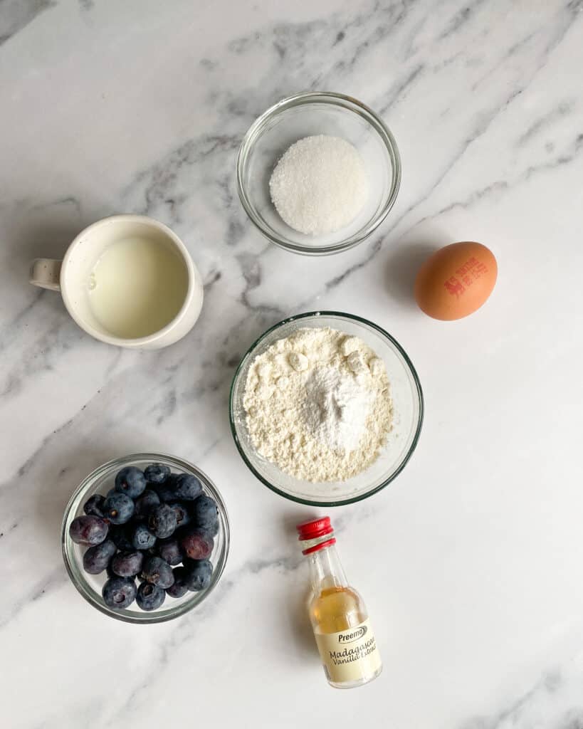 low calorie blueberry pancakes