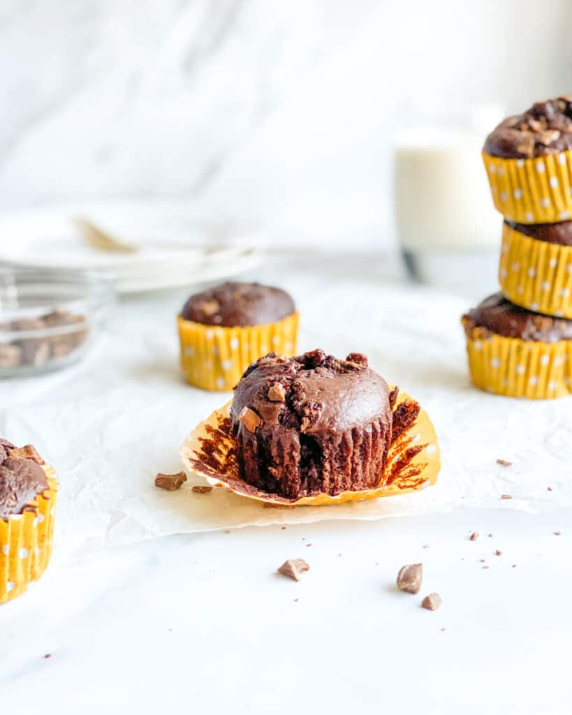 low calorie chocolate muffins