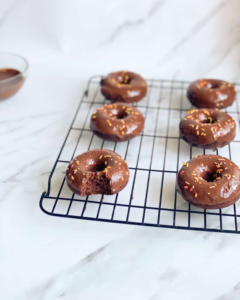 low calorie chocolate donuts