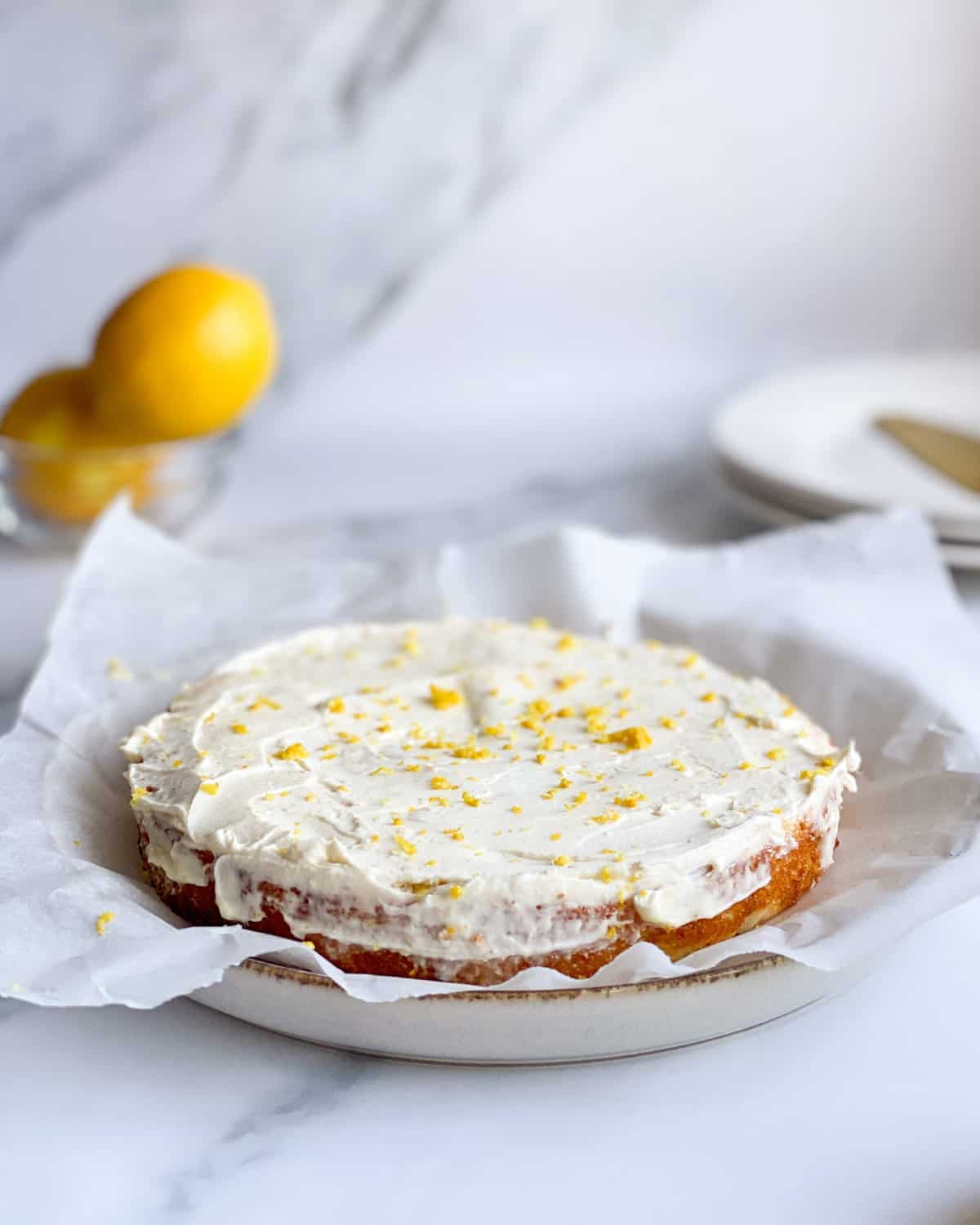 The best low calorie lemon cake - Weight Loss With Veera