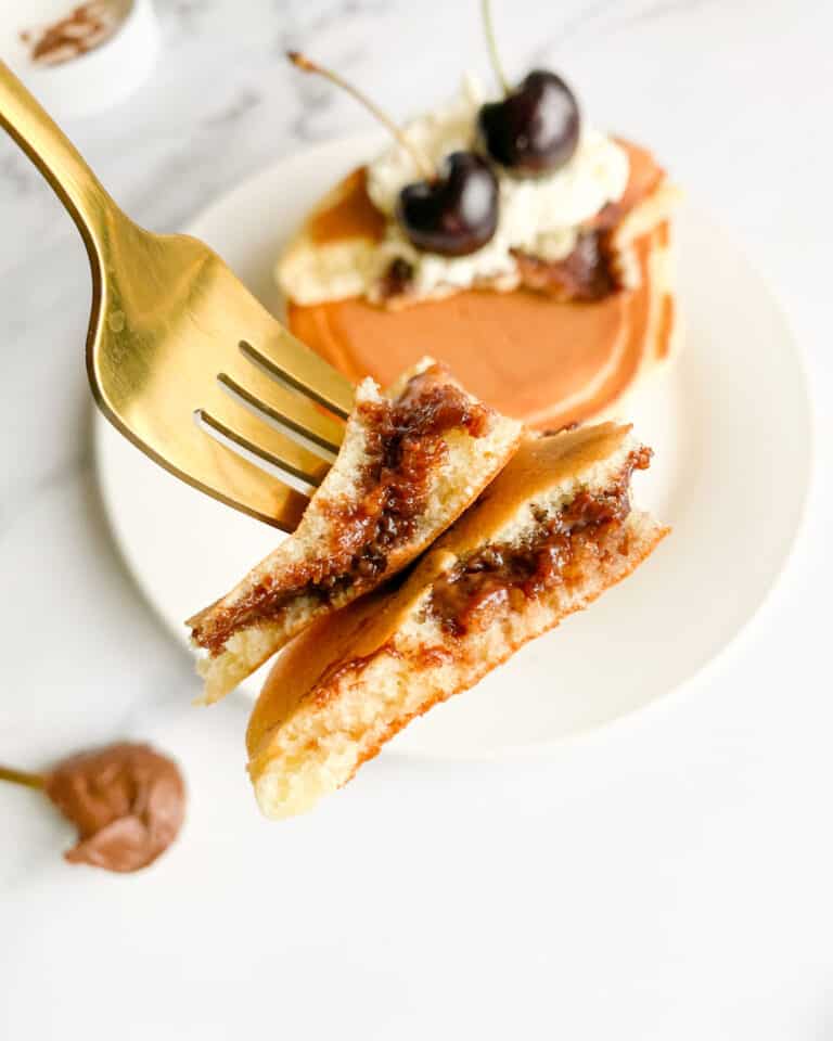 The best low calorie Nutella stuffed pancakes Weight Loss With Veera
