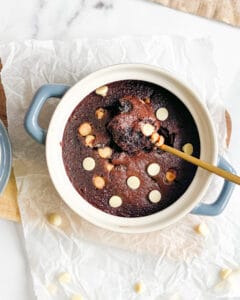 low calorie brownie baked oats