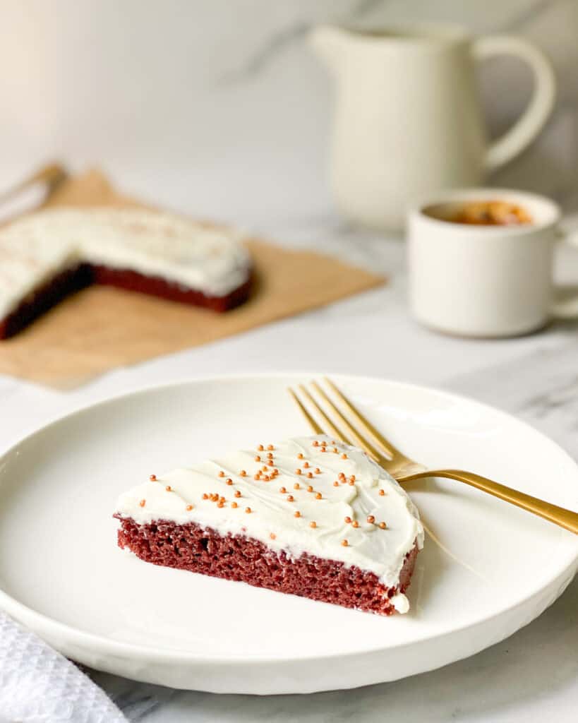 low calorie red velvet cake