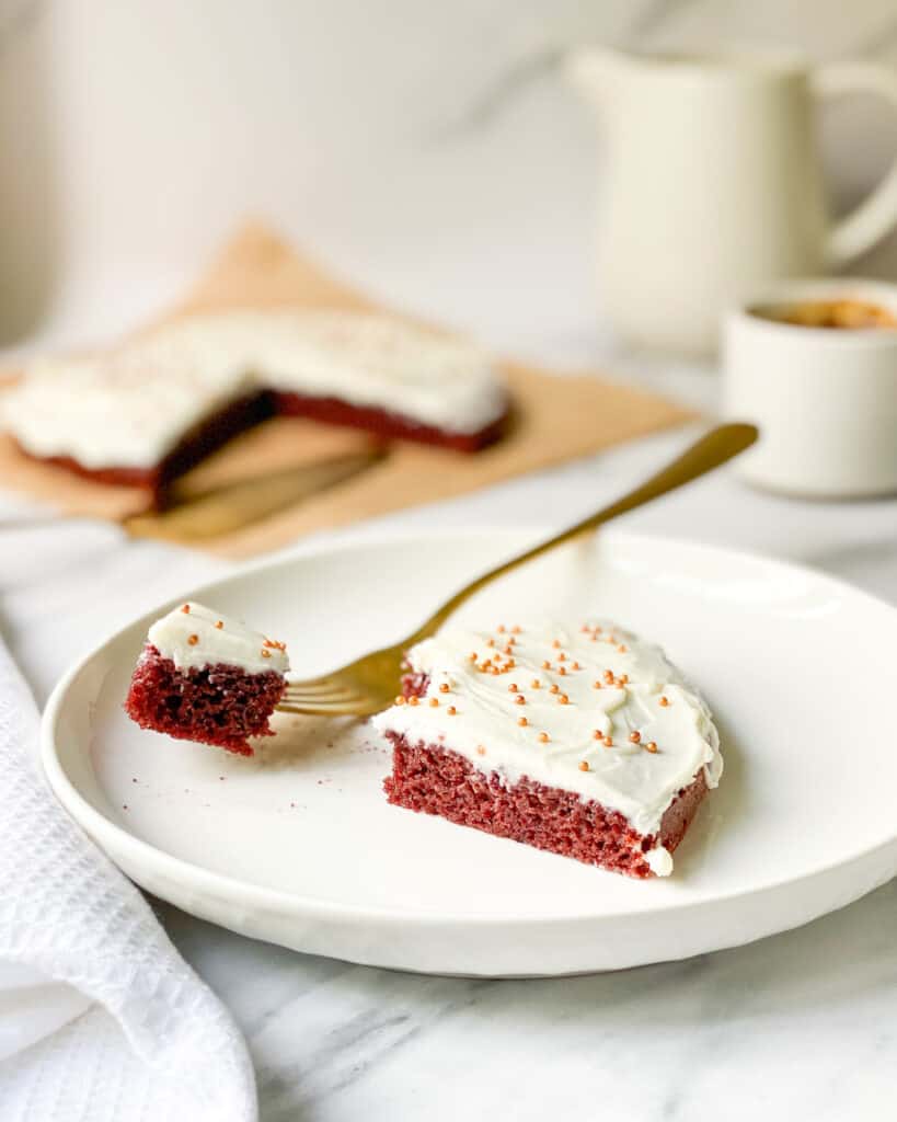 low calorie red velvet cake