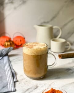 low calorie pumpkin spice latte