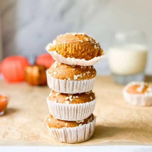 low calorie pumpkin spice muffins