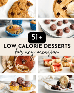 low calorie desserts