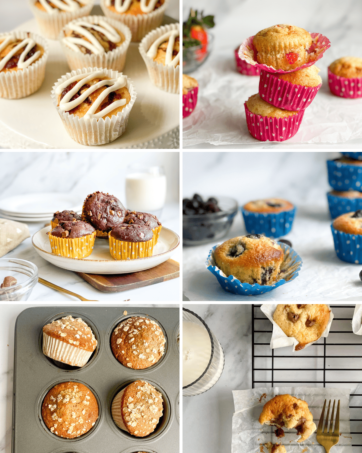 The best low calorie muffins - 7 flavors! - Weight Loss With Veera