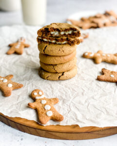 low calorie gingerbread cheesecake cookies