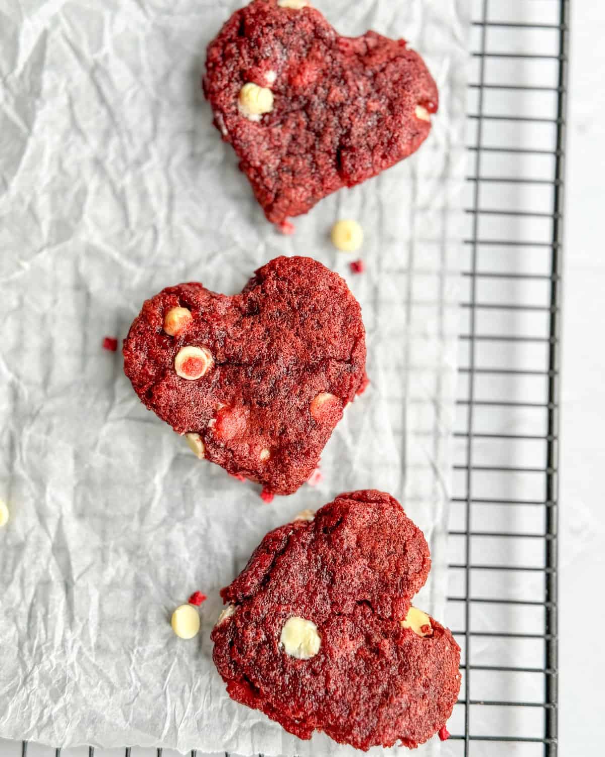 low calorie red velvet cookies
