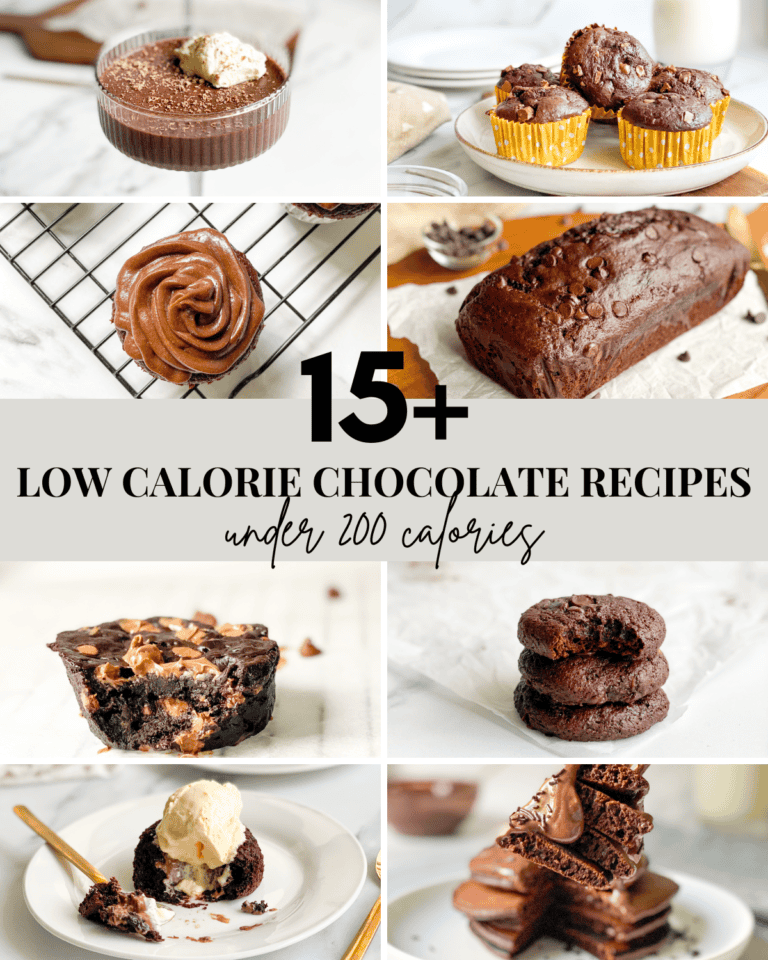 The best low calorie chocolate recipes