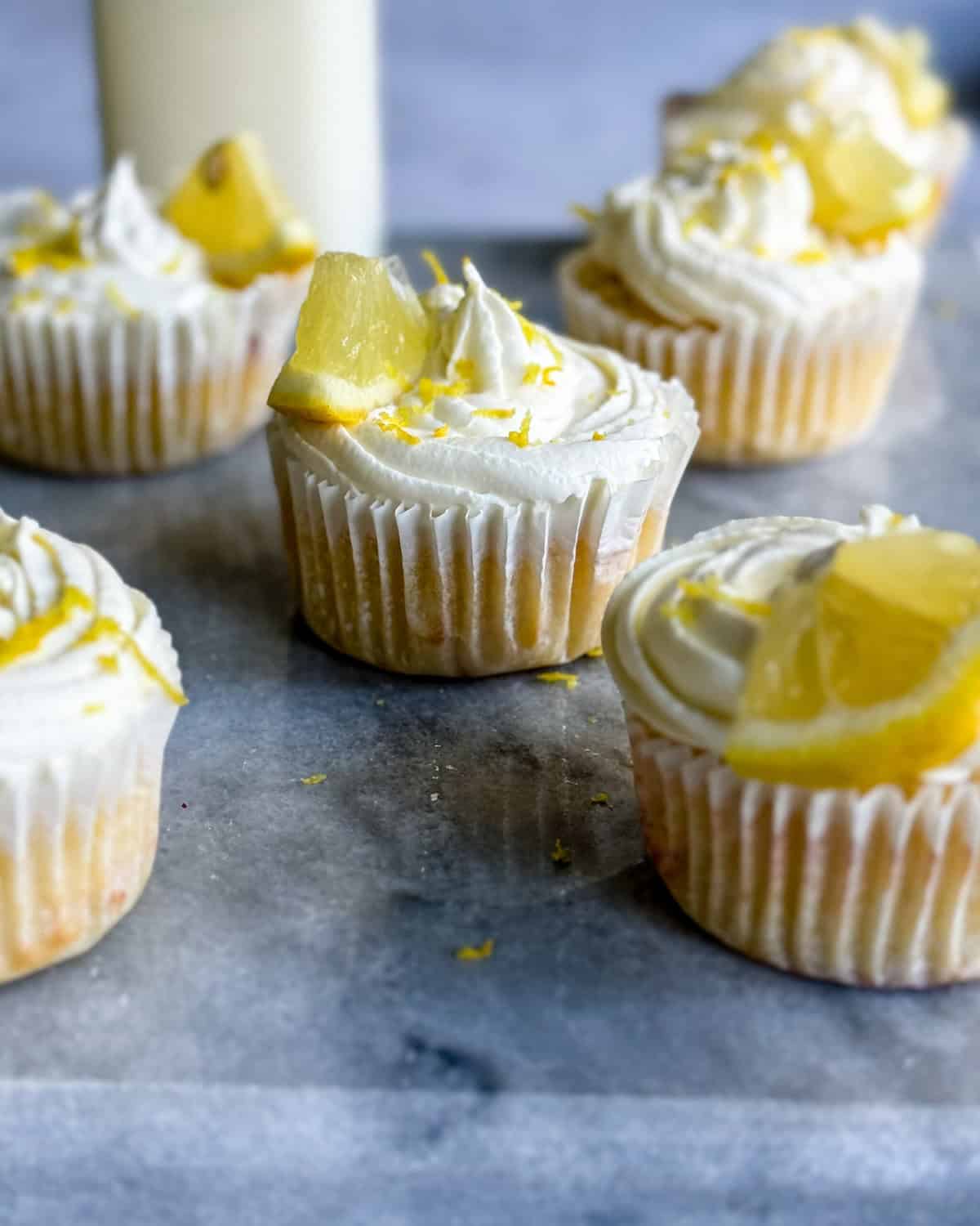 The best low calorie lemon cupcakes