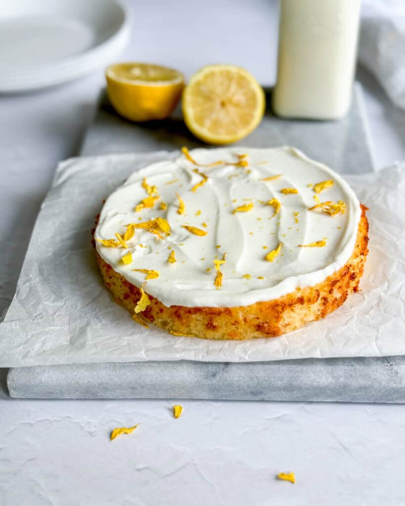 low calorie lemon cake