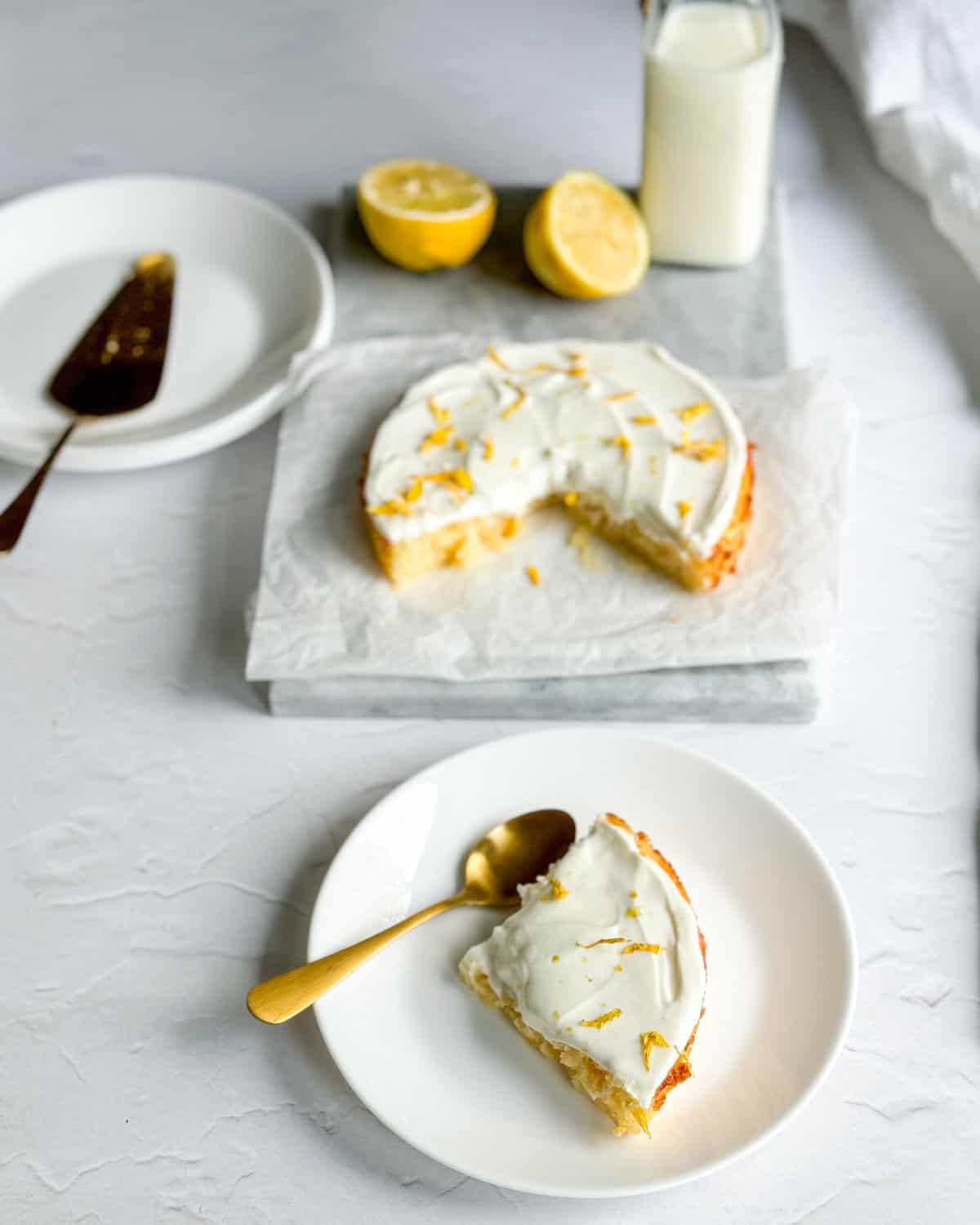 The best low calorie lemon cake