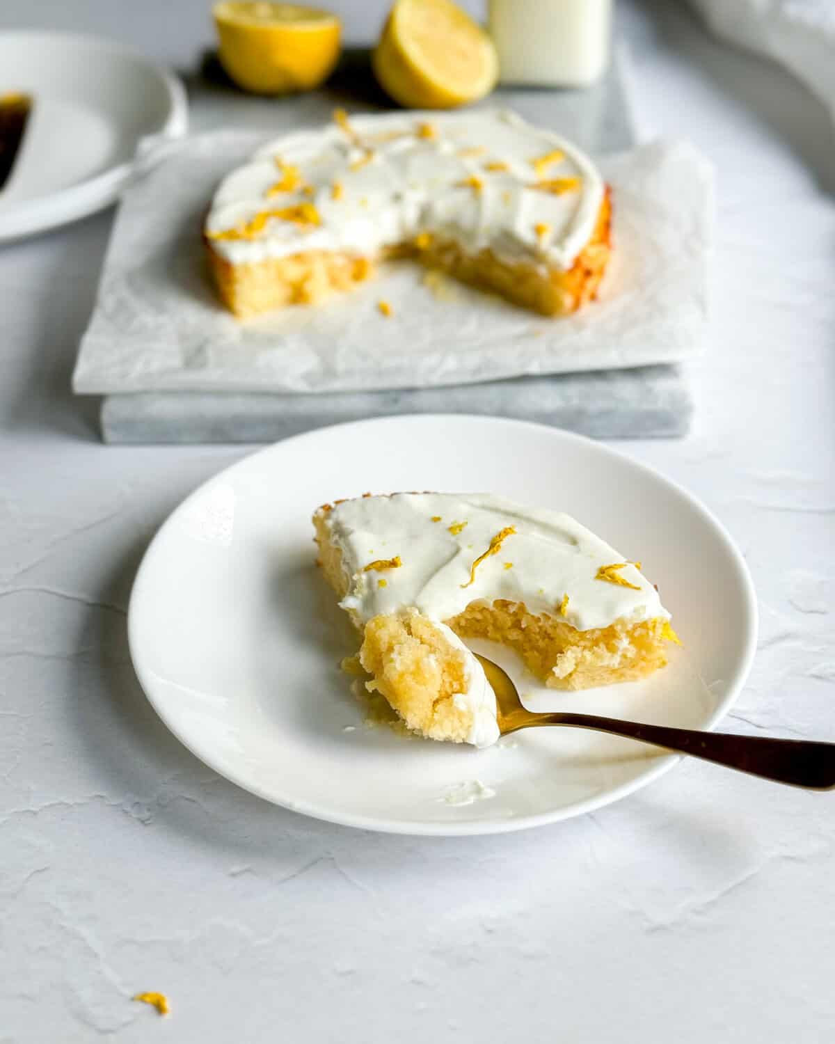 low calorie lemon cake