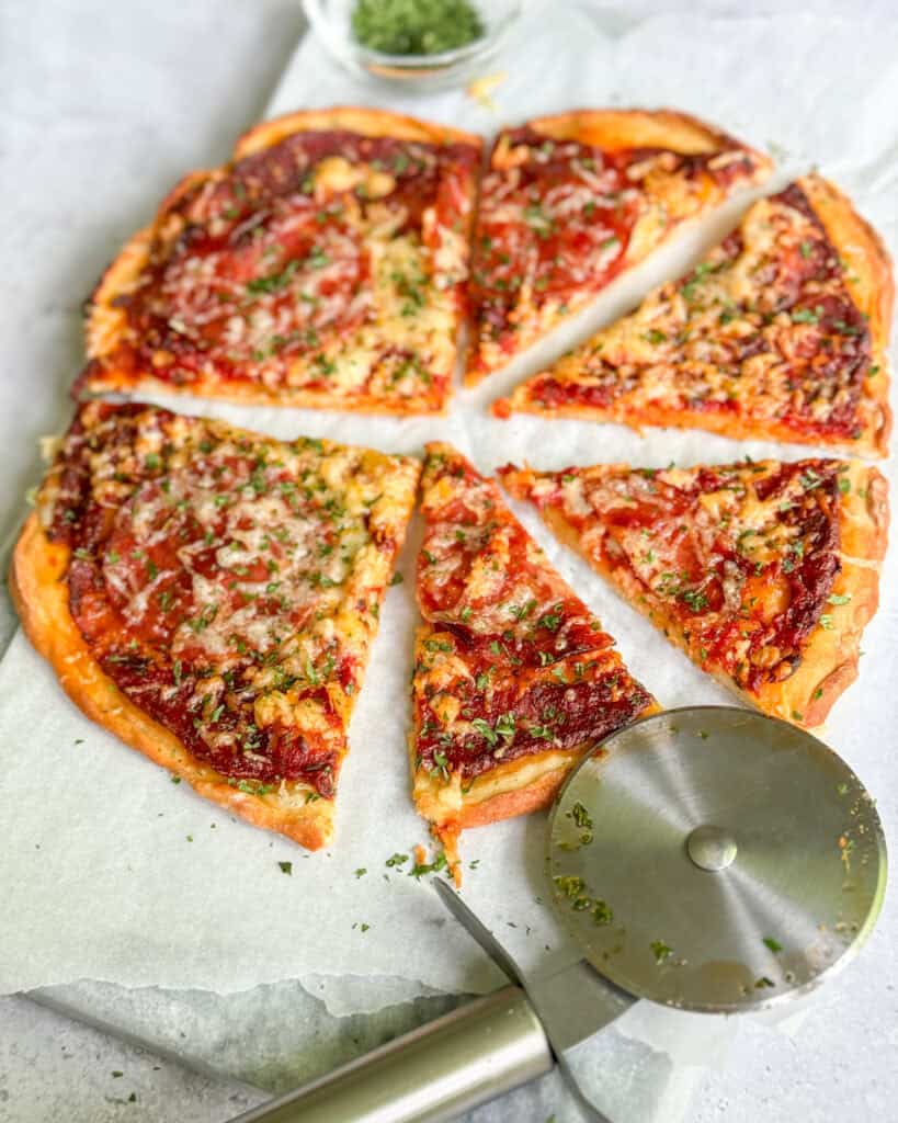 low calorie pepperoni pizza