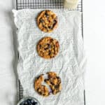 low calorie blueberry muffin cookies