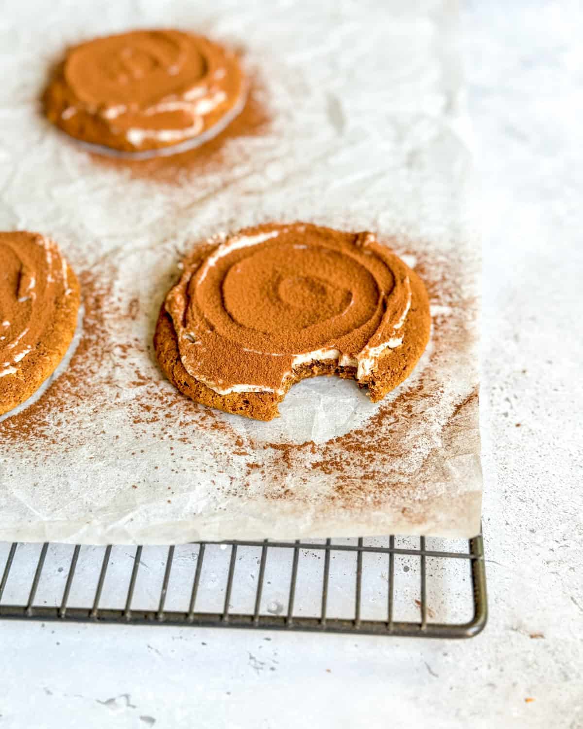 low calorie tiramisu cookies