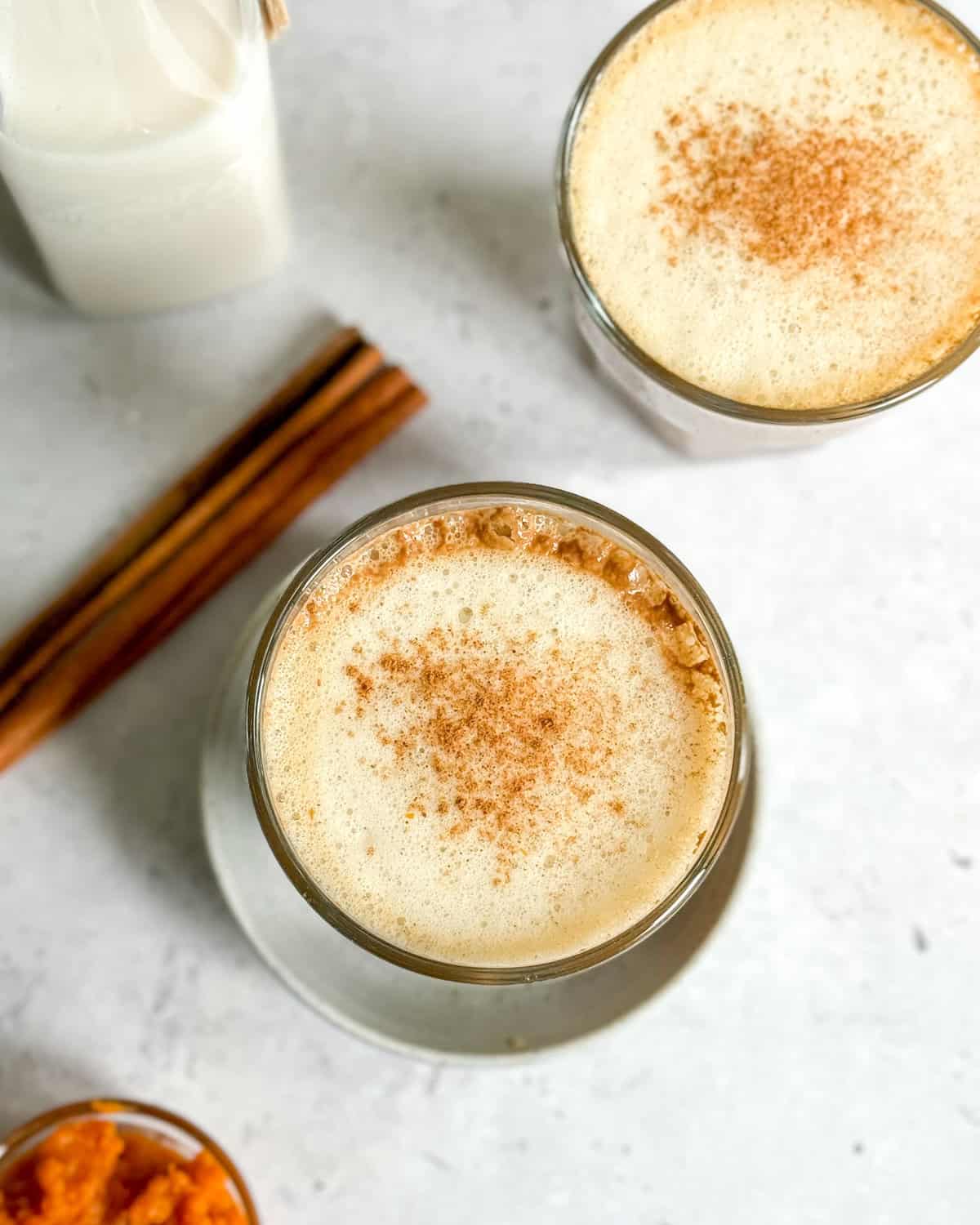 low calorie pumpkin spice latte