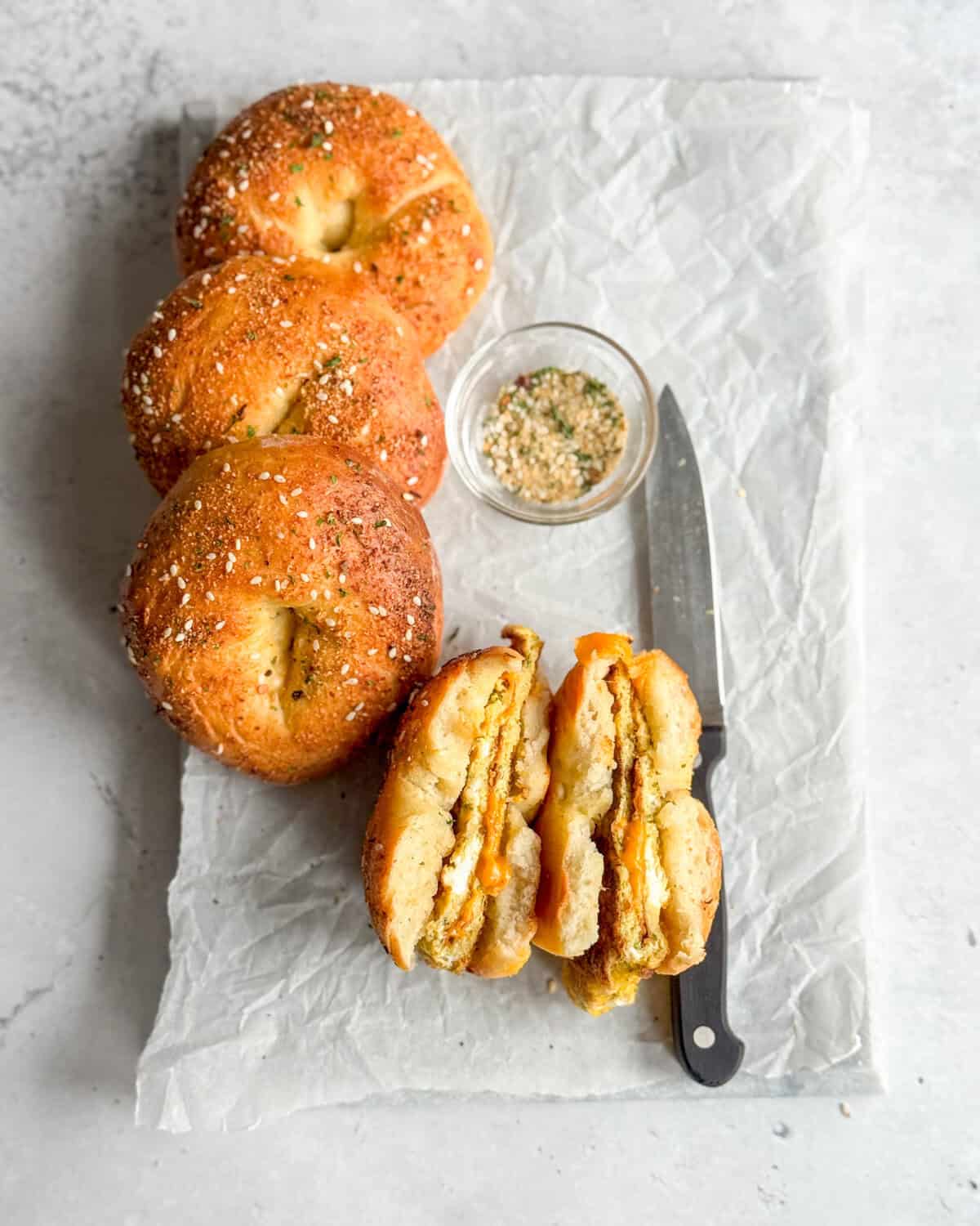 low calorie protein bagels