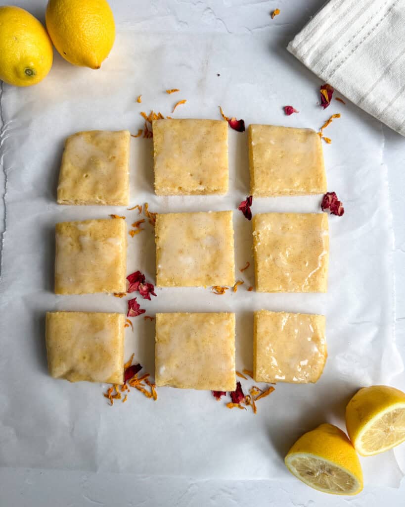 low calorie lemon brownies
