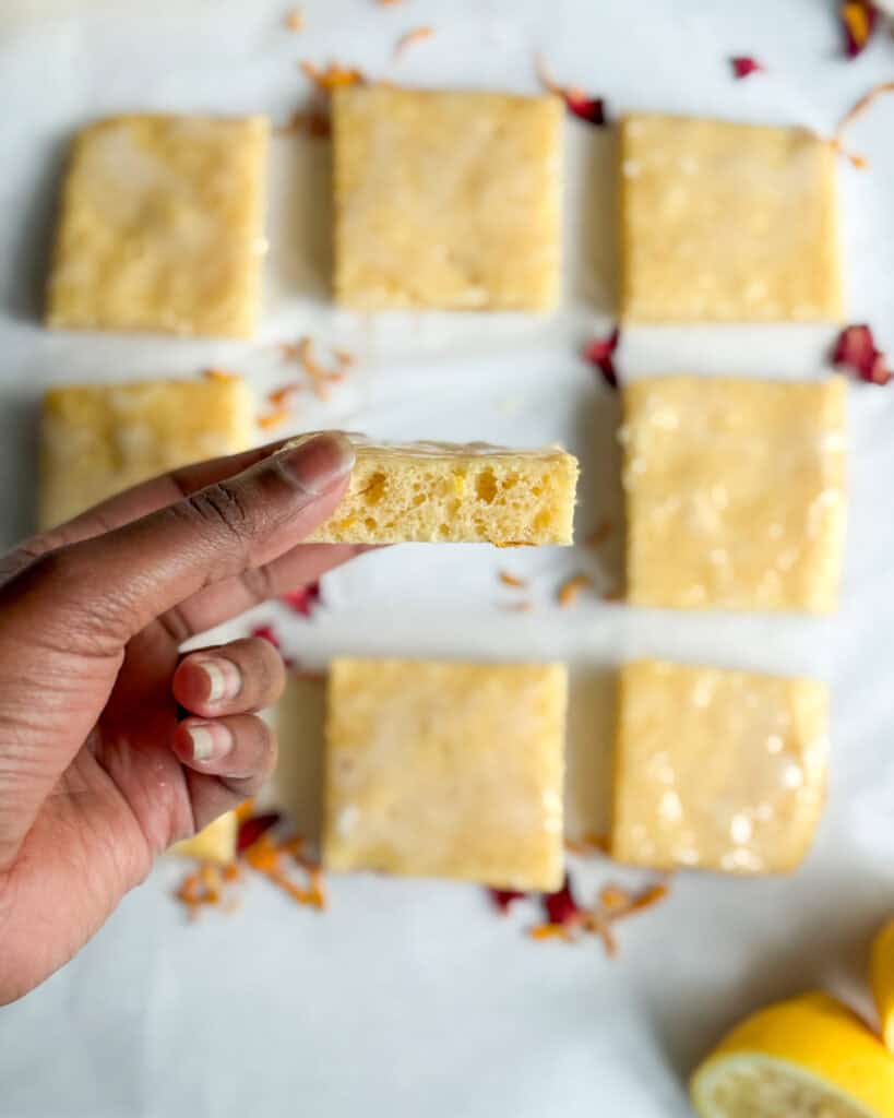 low calorie lemon brownies