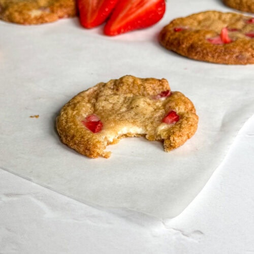 low calorie strawberry cheesecake cookies