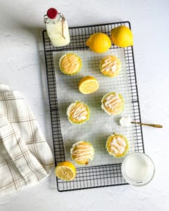 low calorie lemon muffins
