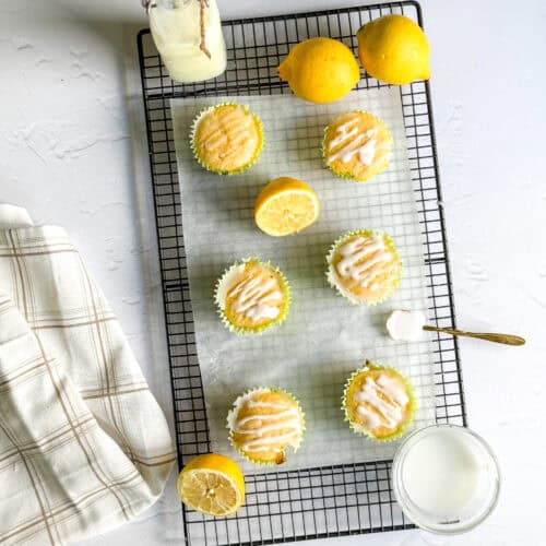 low calorie lemon muffins