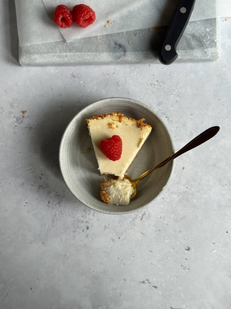 low calorie cheesecake