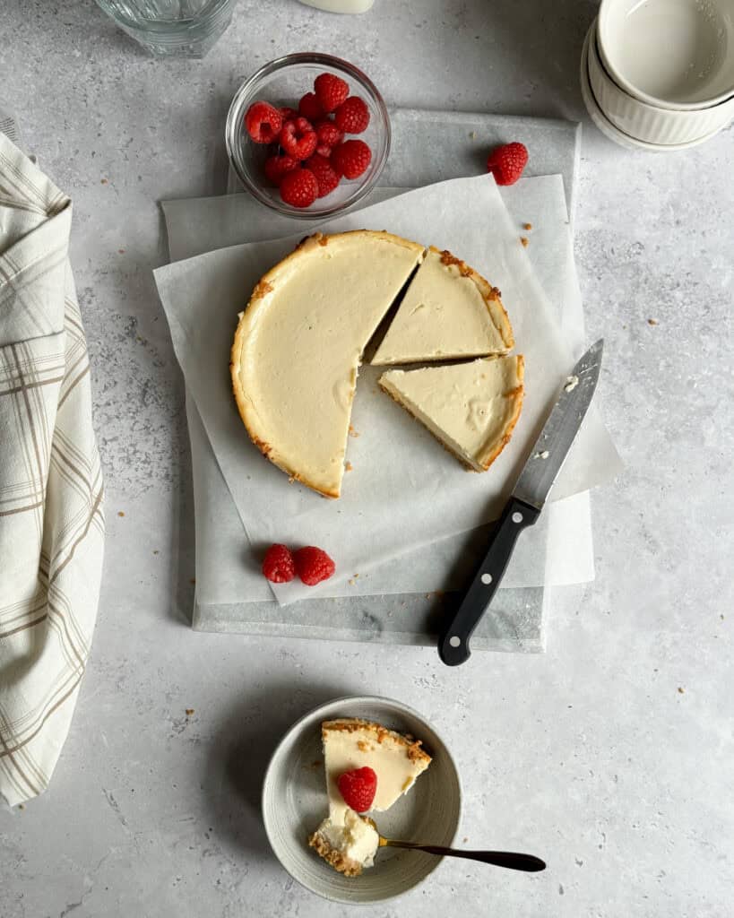 low calorie cheesecake