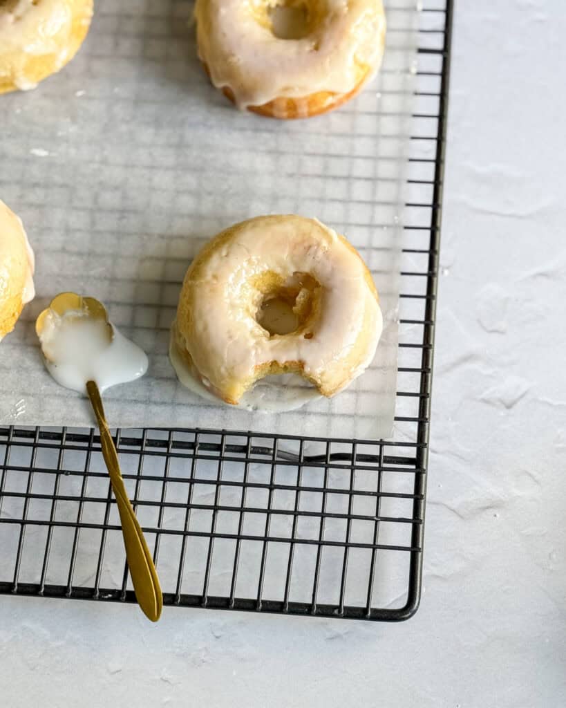 low calorie baked glazed donuts