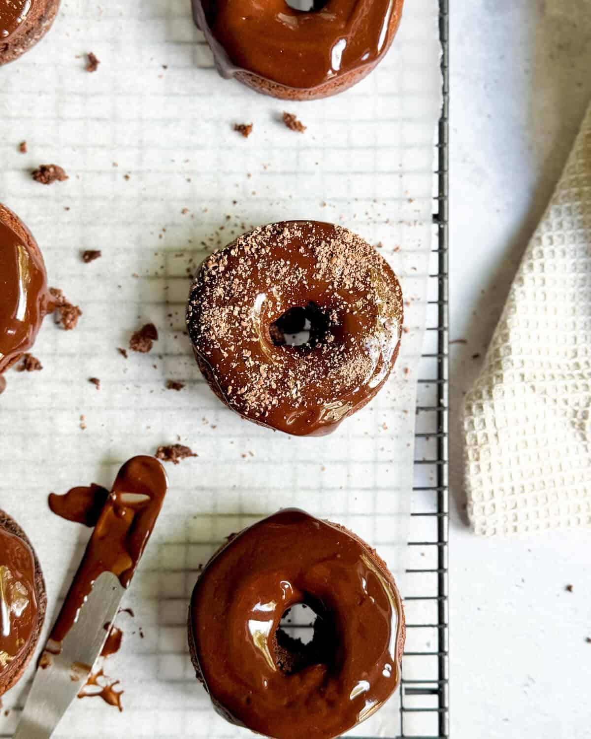 low calorie chocolate donuts