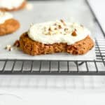 low calorie carrot cake cookies