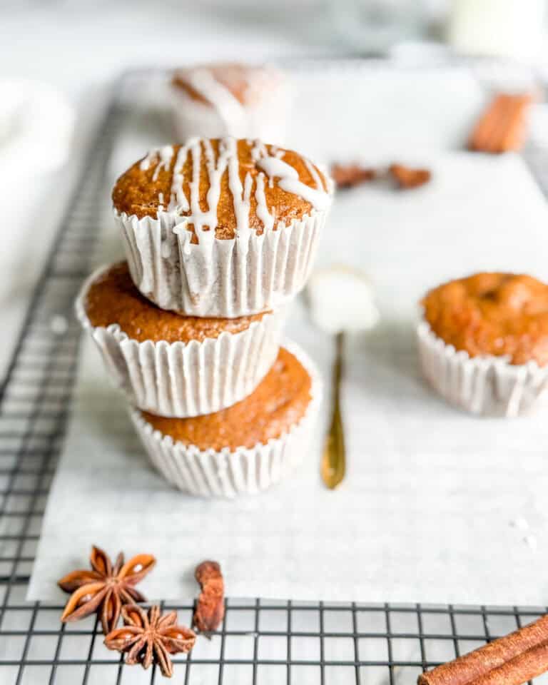 The best low calorie gingerbread muffins ever