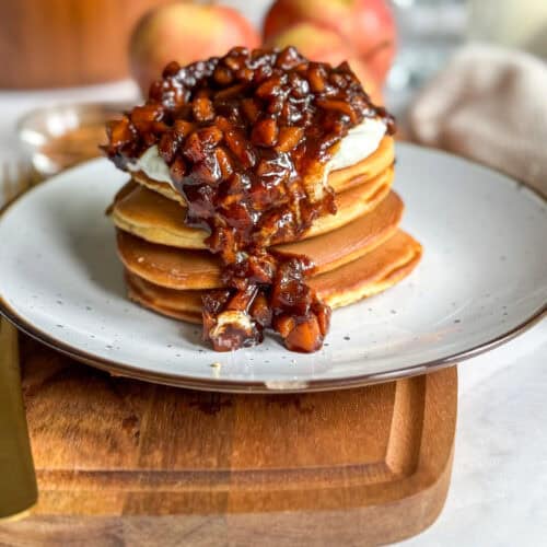 low calorie apple pancakes