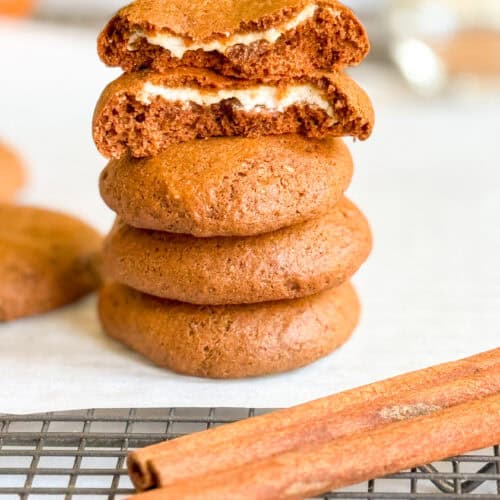 low calorie pumpkin cheesecake cookies