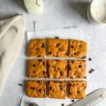 low calorie chocolate chip blondies