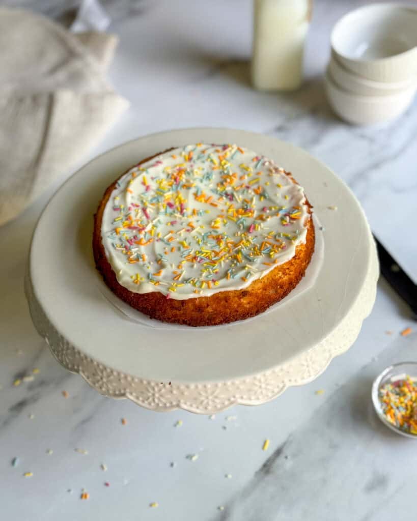 low calorie funfetti cake